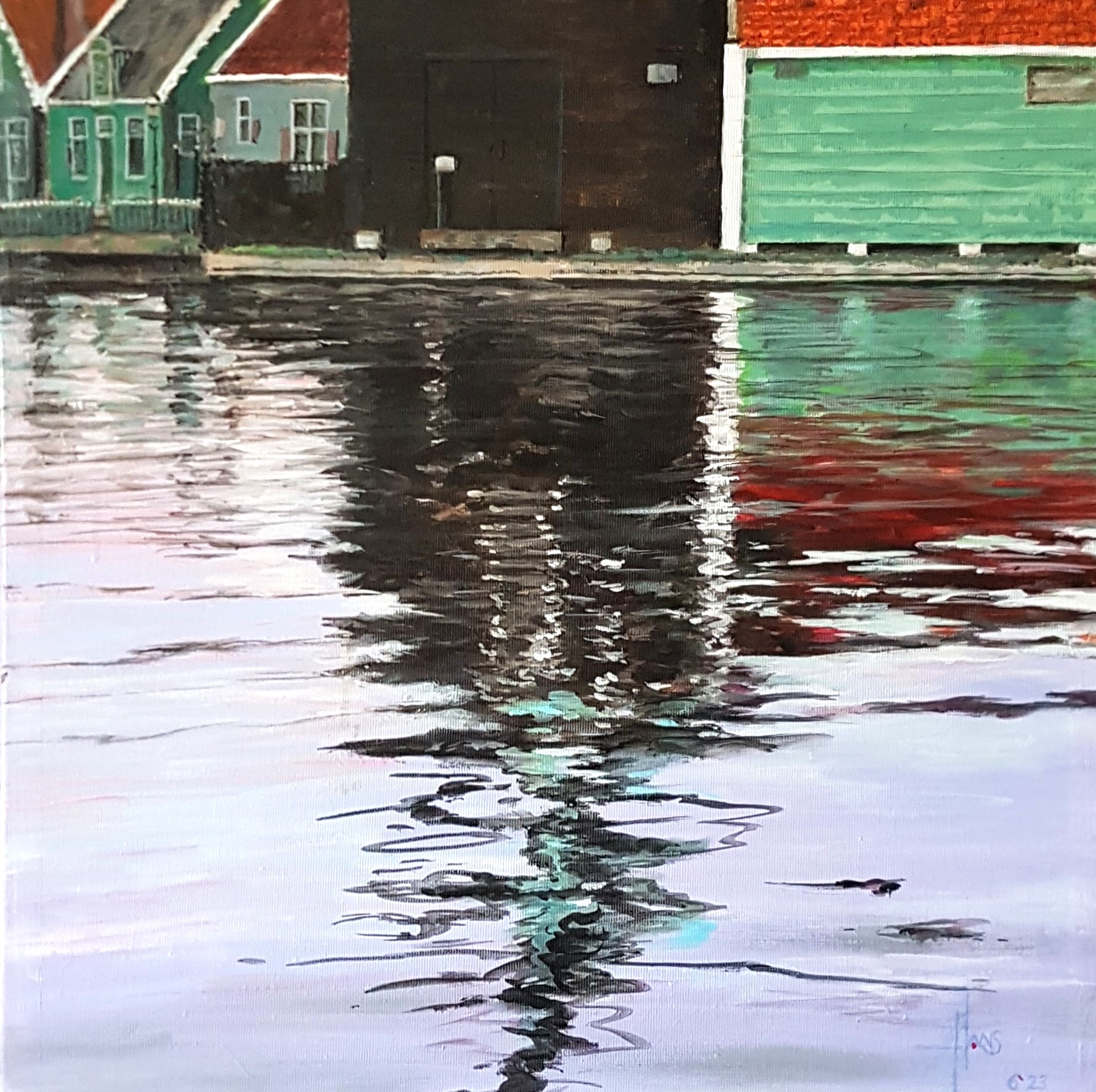 Bloemrijke bespiegeling